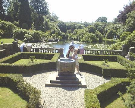 Biddulph Grange gardens basking in the July sunshine.