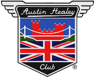 The AUSTIN HEALEY CLUB Device is used under licence by Austin Healey Club Limited from MG Rover Group Limited.