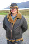 Intrepid Clerk of the Course, Mike Raven, ready for all weathers.