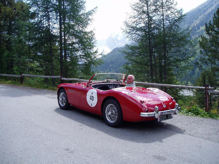 GSK at the Monteratsch Glacier , St. Moritz 2004