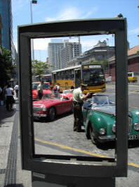 Under inspection by the Chilean Police in Santiago 2006.JPG