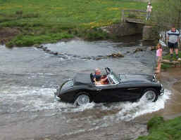 Tissington ford. RRF 384B. Sunday.