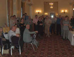 Entrants at the prizegiving. Sunday.