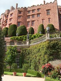 The spectaluar gardens of Powis Castle