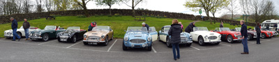 Panaroma of Healeys at Wensleydale Creamery