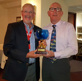 Ian Gowanlock receives the Best 3000 shield