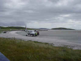 Isle of Barra airport.