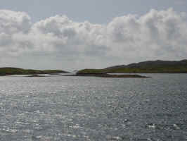 Leaving Barra for Eriskay, South Uist.