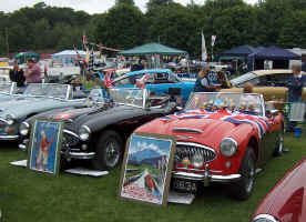 St Moritz theme on the Northern Centre stand.