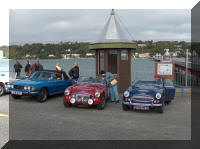 On the front at Bangor pier.